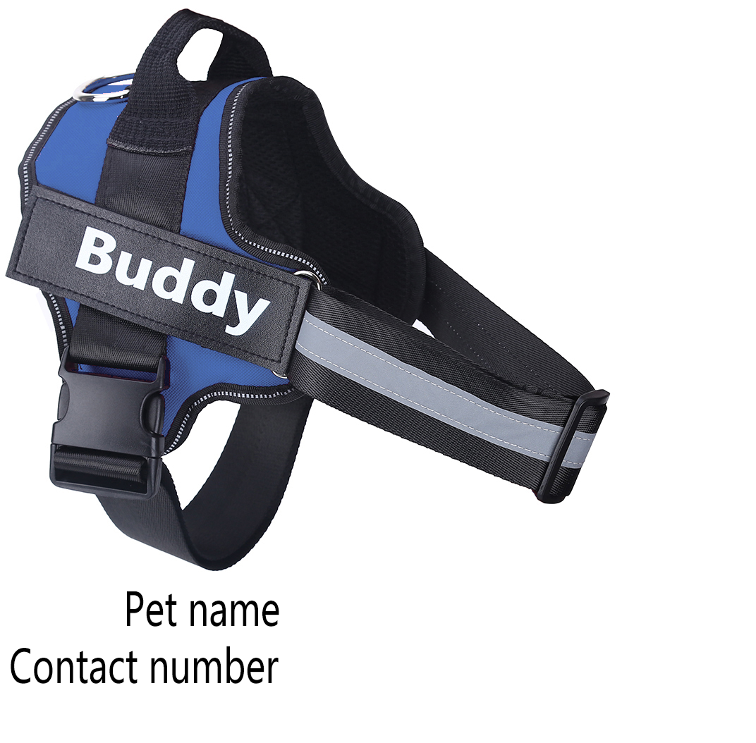 Dog Harness No Pull Reflective Breathable Adjustable Pet