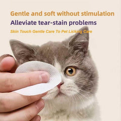 Pet Eye Wipes, 200 Wipes Can Pet Eye CleaningWipes, Tear Stain Removing Wipe, Pet Eye Wipesfor Dogs And Cats, Pets Eye Wipes, Pet Suppliesgentle